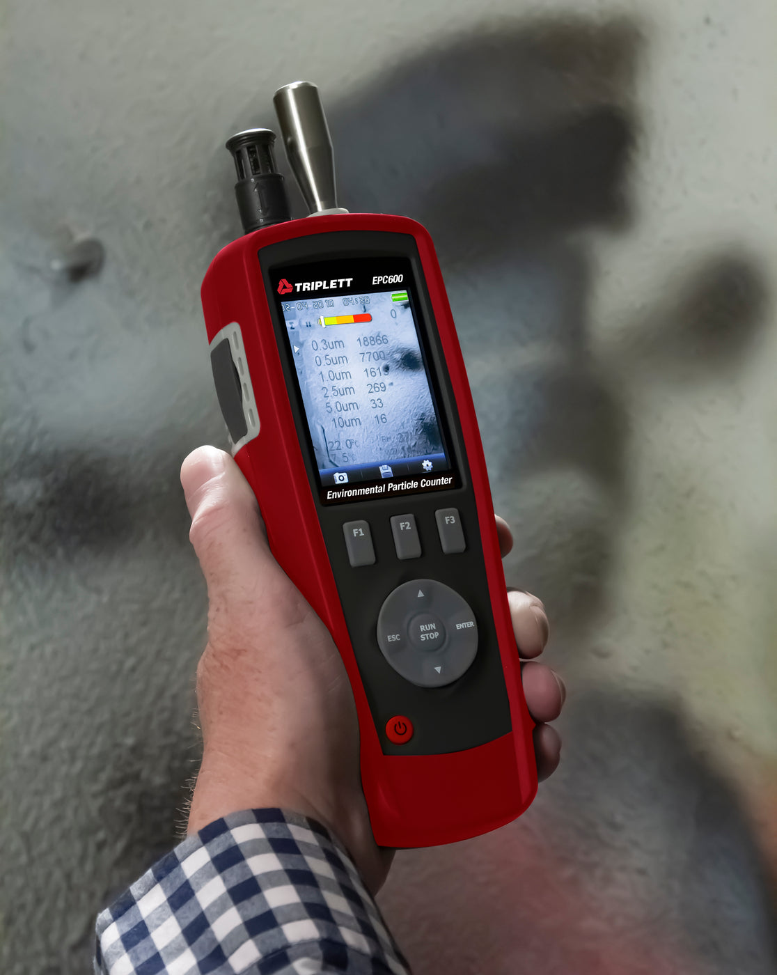 Environmental Particle Counter with built in camera - (EPC600 ...