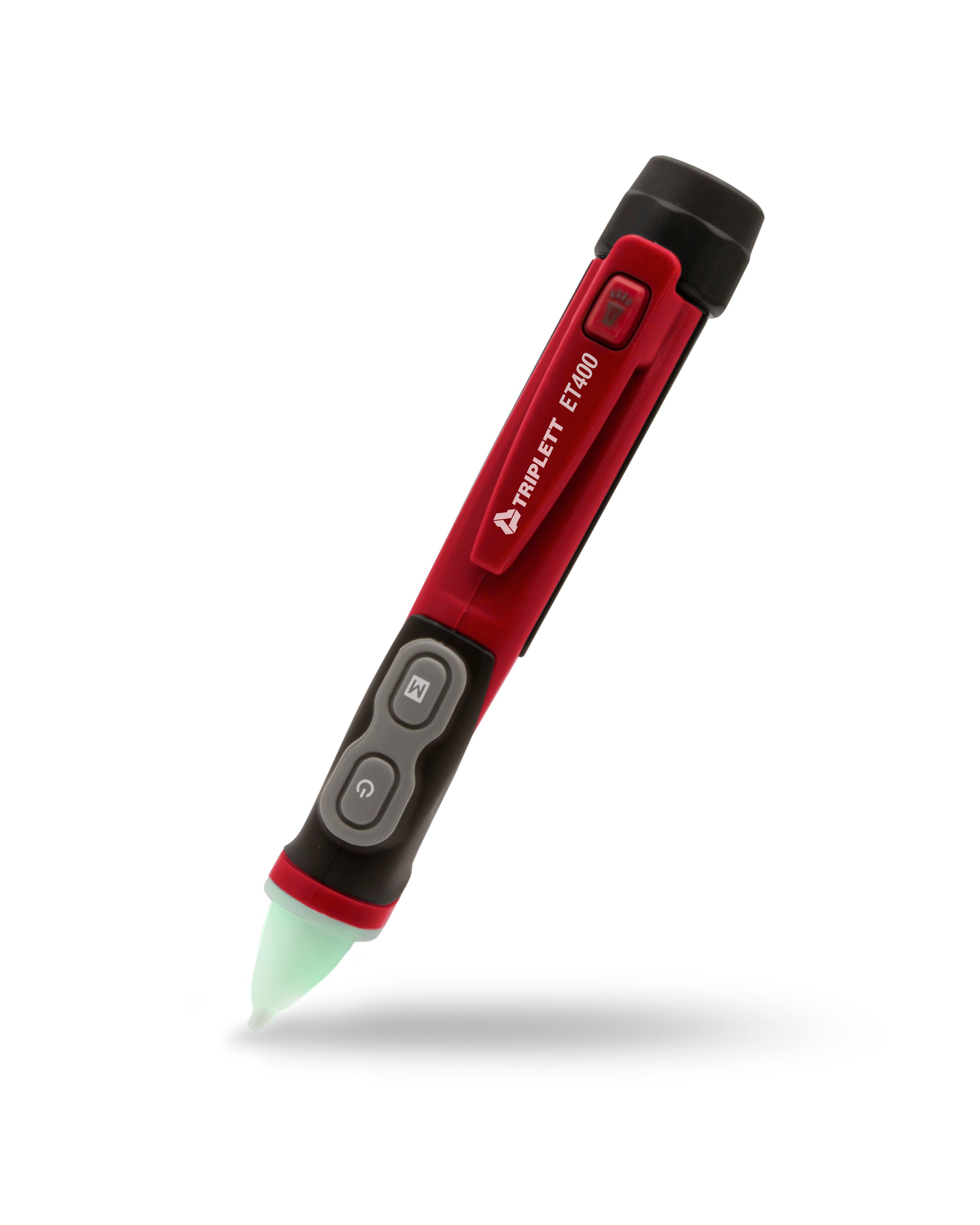 Triplett ET350 Voltage Detector - Non-Contact AC Voltage & Magnetic Field Tester With Flashlight