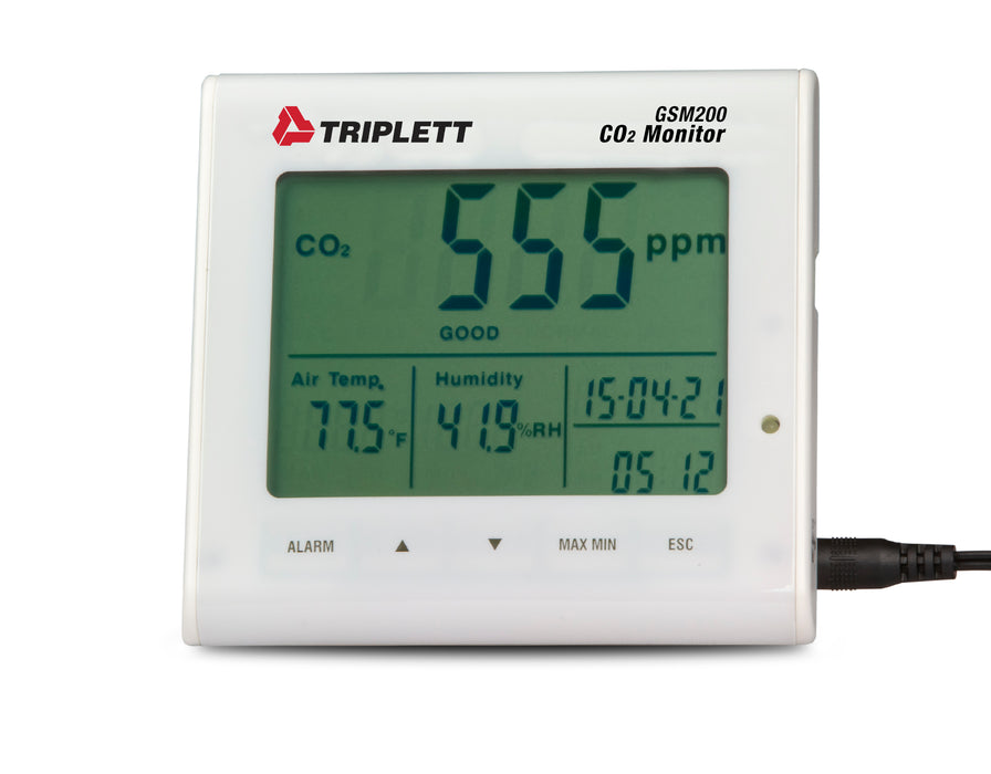 Triplett Air Quality Carbon Dioxide Monitor GSM200
