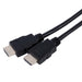 Triplett HDMI Cable, High Speed, Black, 6ft., 28AWG HDMI-HS-6BK