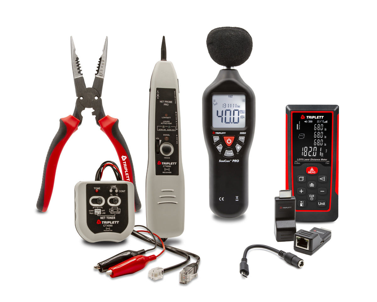 Triplett Home Theater Installation 5-Piece Tool Kit (HTH-KIT ...