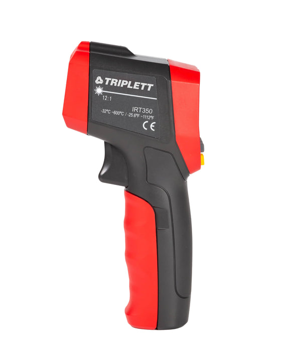 Triplett IRT350 12:1 IR Thermometer with Circular Laser IRT350 side