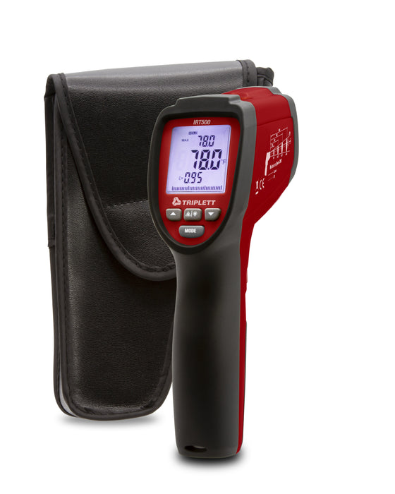Triplett IRT500 IR Thermometer with High Temp, Circular Laser, Alarm