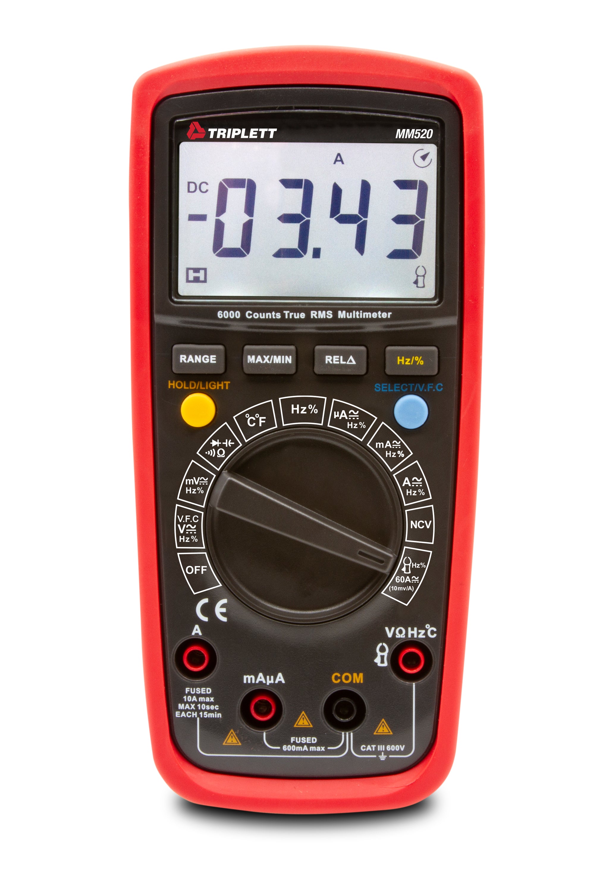 Digital Multimeter DMM | Electrical Multimeters — Triplett Test ...