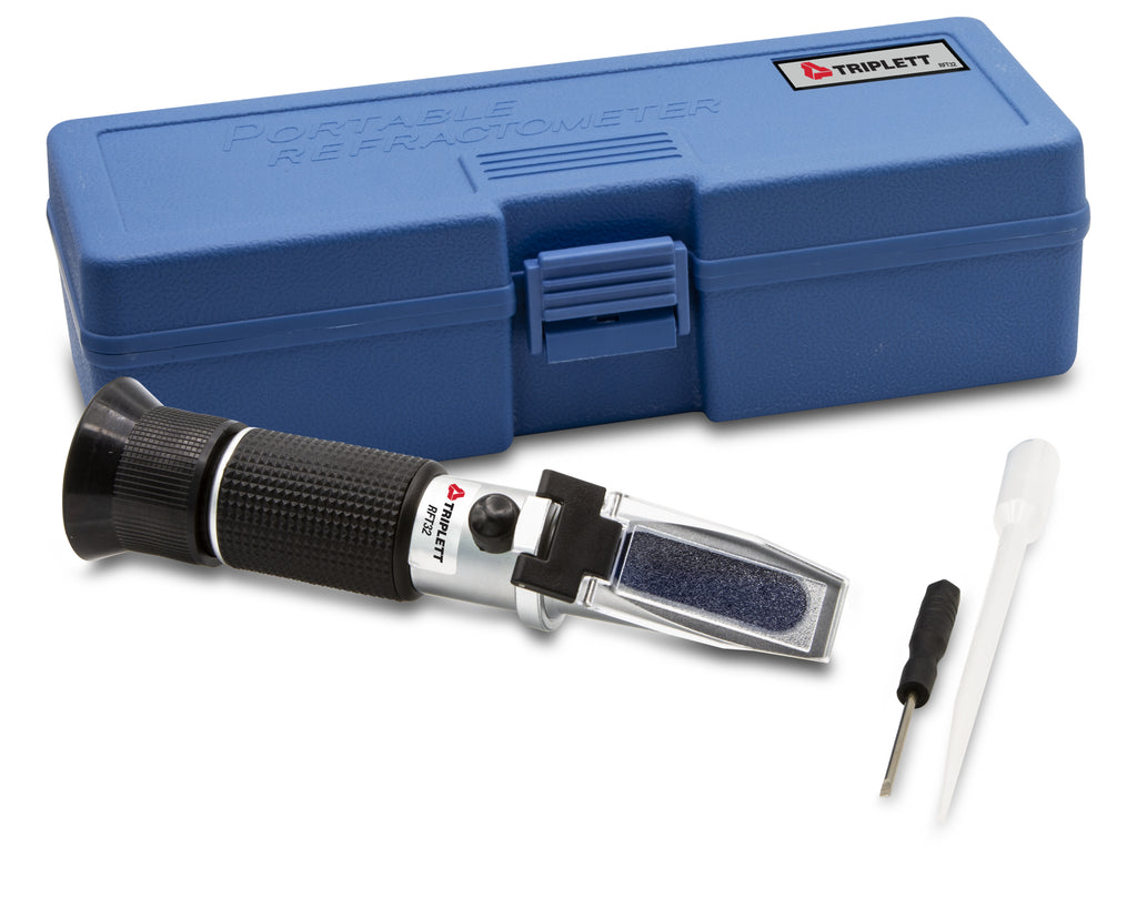 Portable Battery Coolant/Glycol Refractometers Brix Refractometer — Triplett Test Equipment