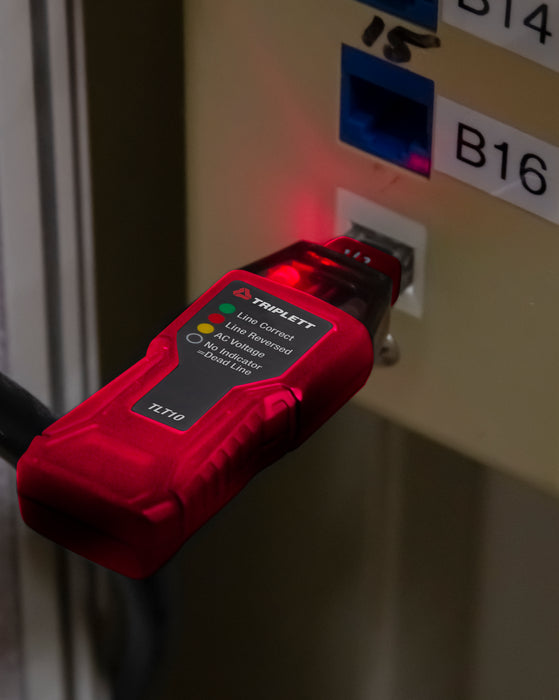 TLT10 Analog Telephone Line Tester — Triplett Test Equipment & Tools