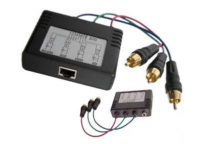 Triplett Transceiver Box RGB/Analog Audio to RJ45 Female TRB-RGBPTA
