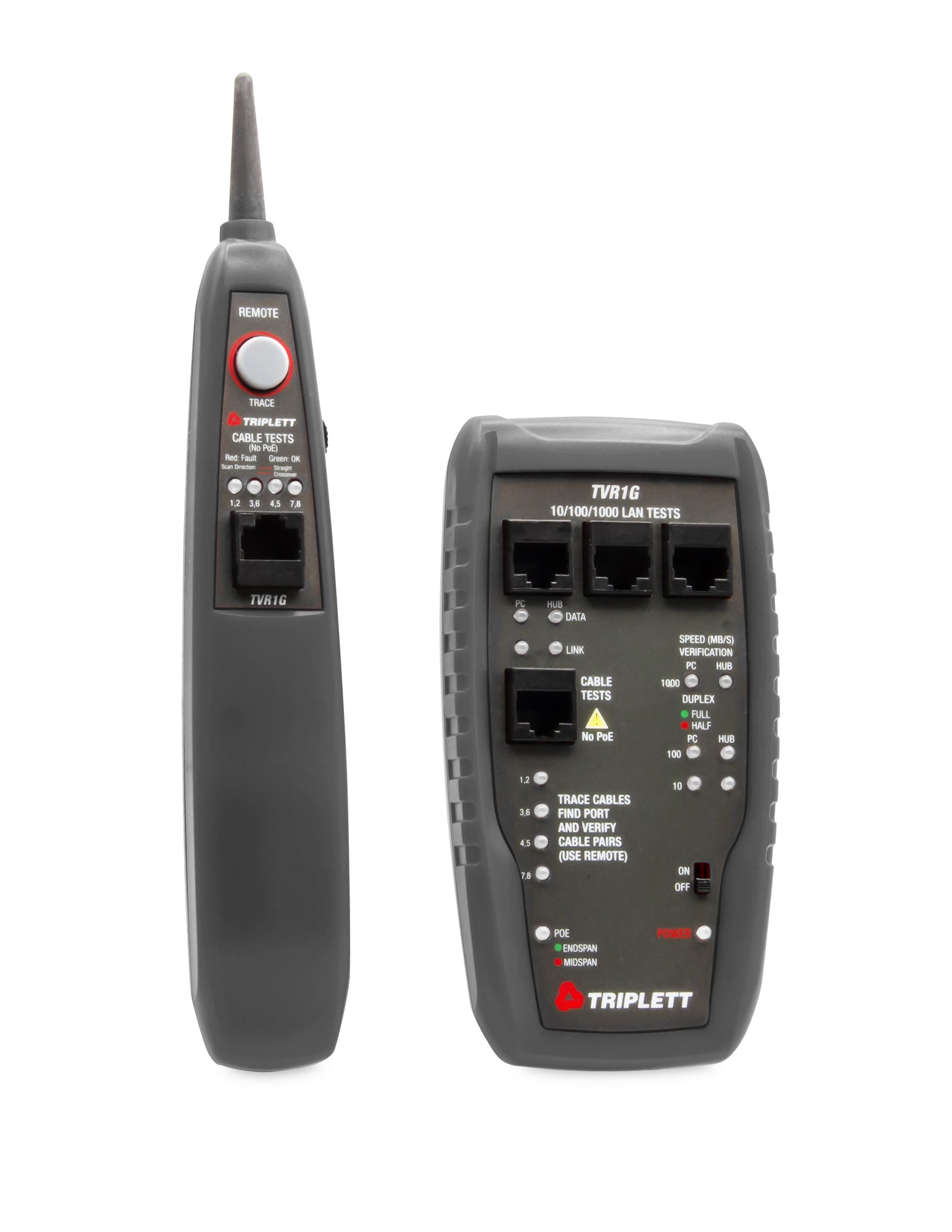 Network Testing Devices LAN Testers | Network Cable Testers | Copper Cable Tester — Triplett ...