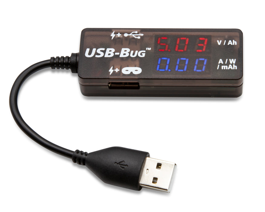 USB power meter testing phone charger